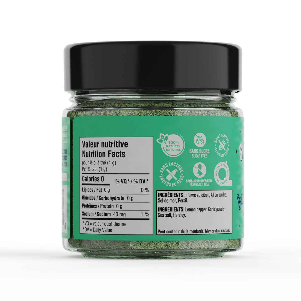 Épices sans sucre Les Savoureux - salade César