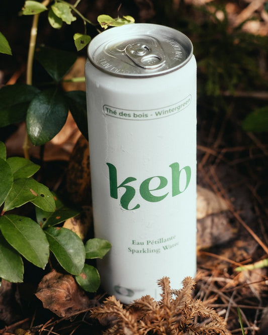 Eau pétillante Thé des bois - Keb
