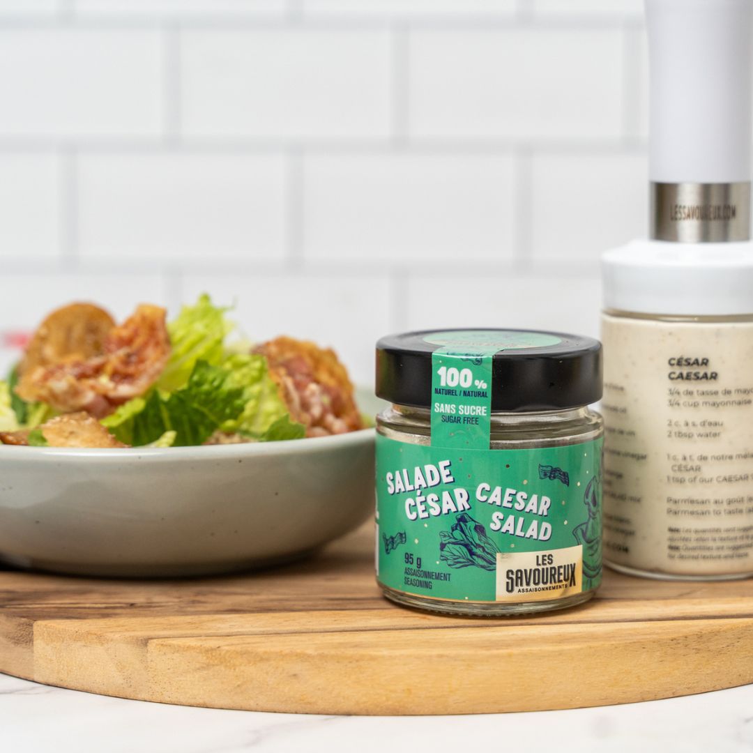 Épices sans sucre Les Savoureux - salade César