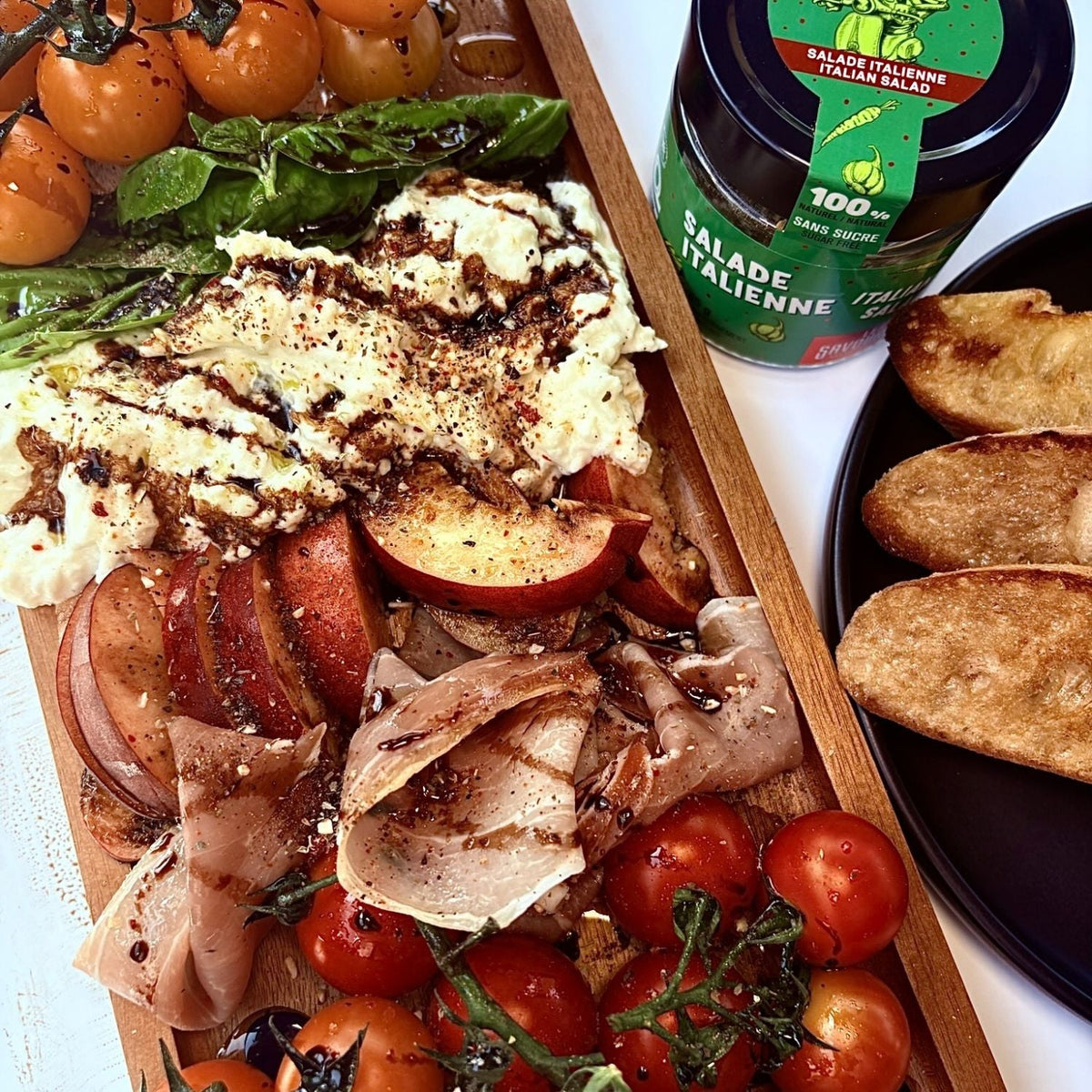 Épices sans sucre Les Savoureux - salade italienne